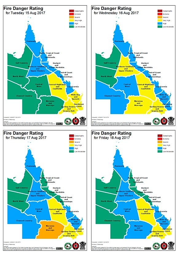 qldfiredangersaugust14to18th2017