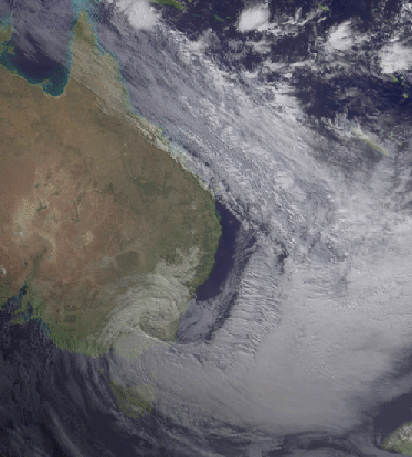 View of the 2007 ECL on Satellite via BOM