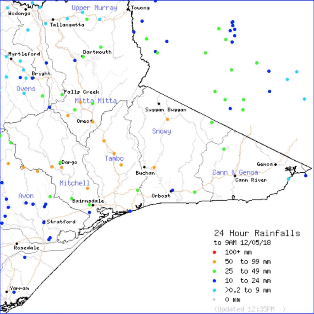 BOM 12518 24hr Rain VIC
