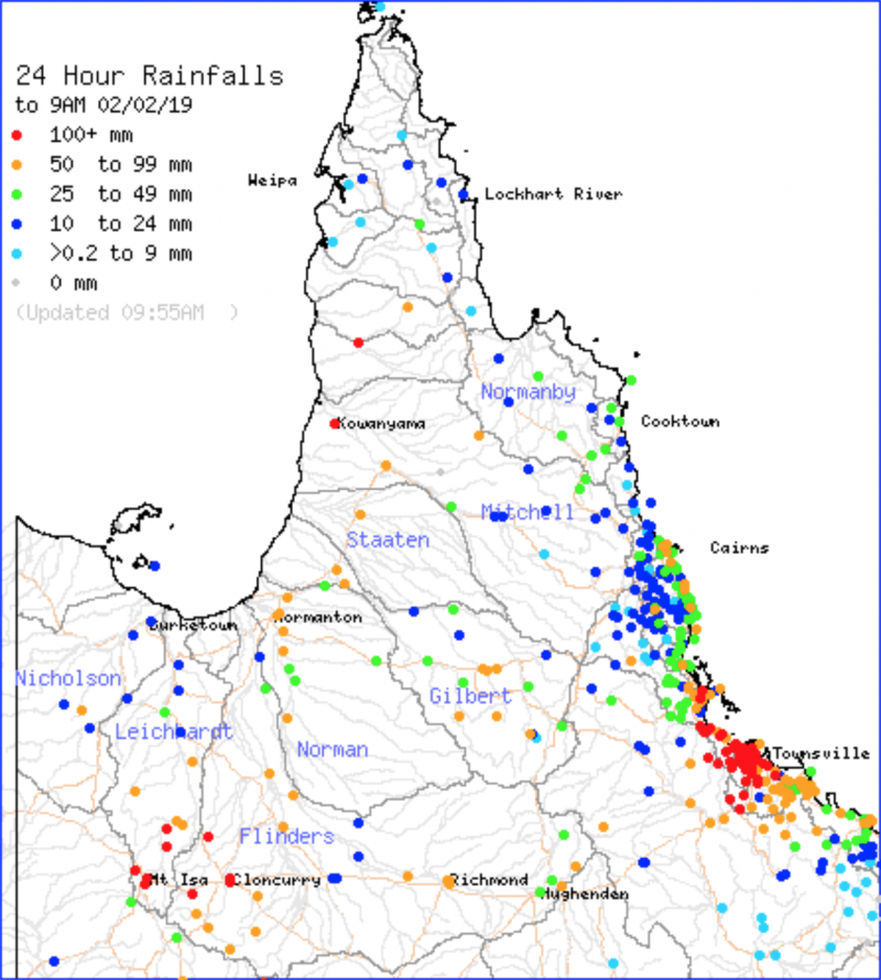 Higgins Storm Chasing | Rainfall Summary for February 2nd 2019 ...